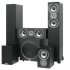 Комплект акустики Polk Audio TSi 100 + TSi CS10 black 5.0 фото 3