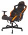 Кресло Knight OUTRIDER BO (Game chair Knight Outrider black/orange rombus eco.leather headrest cross metal) фото 13