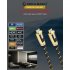 HDMI-кабель Oehlbach STATE OF THE ART XXL Carb Connect Ultra HDMI, 7,5m, gold, D1C11446 фото 6