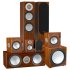 Комплект акустики Monitor Audio Silver 7.1 Walnut (200 + C150 + FX + W12 + 50) фото 1