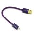 Кабель ADL GT8-A 0.10m High End performance cable Lightning connector to USB-A фото 1