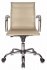Кресло Бюрократ CH-993-LOW/GOLD (Office chair CH-993-Low gold gauze low back cross metal хром) фото 2