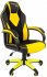 Кресло игровое Chairman game 17 00-07028515 Black/Yellow фото 1
