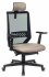 Кресло Бюрократ EXPERT BEIGE (Office chair EXPERT black TW-01 seatbeige 38-402 mesh/fabric headrest cross plastic) фото 1