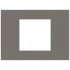Ekinex Прямоугольная плата Fenix NTM, EK-SRS-FGL,  серия Surface,  окно 60х60,  цвет - Серый Лондон фото 1