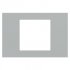 Ekinex Прямоугольная плата Fenix NTM, EK-DRS-FGE,  серия DEEP,  окно 60х60,  цвет - Серый Эфес фото 1