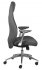 Кресло Бюрократ _ZEN/BLACK (Office chair _Zen black leather cross aluminum) фото 2