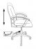 Кресло Бюрократ CH-808-LOW/#G (Office chair CH-808-LOW grey 3C1 low back cross plastic) фото 6