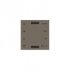 Ekinex Накладка мультисенсора, EK-T1Q-FGL-ET2,  материал - Fenix NTM,  цвет - Серый Лондон фото 1