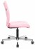 Кресло Бюрократ CH-330M/LPINK (Office chair CH-330M l.pink Diamond 357 eco.leather cross metal) фото 3