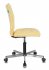 Кресло Бюрократ CH-330M/VELV74 (Office chair CH-330M yellow Velvet 74 cross metal хром) фото 3