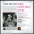 Виниловая пластинка Billie Holiday - Songs For Distingue Lovers (BlackVinyl LP) фото 2