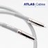 Кабель межблочный аудио Atlas Asimi Silver OCC Ultra RCA 1.0m фото 1