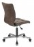 Кресло Бюрократ CH-330M/LT-10 (Office chair CH-330M dark brown Light-10 cross metal хром) фото 4
