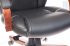 Кресло Бюрократ T-9923WALNUT/BLACK (Office chair T-9923WALNUT black leather cross metal/wood) фото 5