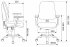 Кресло Бюрократ T-620SL/BLACK (Office chair T-620SL black TW-11 cross metal хром) фото 6