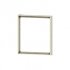 Ekinex Рамка квадратная пластиковая, EK-FOQ-GAC,  серия Form,  цвет - теплый белый фото 1