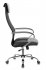 Кресло Бюрократ CH-608SL/BLACK (Office chair CH-608SL black TW-01 TW-11 eco.leather/gauze headrest cross metal хром) фото 3
