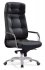 Кресло Бюрократ _DAO/BLACK (Office chair _DAO black leather cross aluminum) фото 1