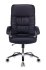 Кресло Бюрократ T-9908AXSN-AB (Office chair T-9908AXSN-AB black leather cross metal хром) фото 2