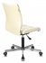 Кресло Бюрократ CH-330M/BEIGE (Office chair CH-330M beige Orion-10 eco.leather cross metal хром) фото 4