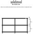 Стойка Solidsteel S4-3 Black фото 2