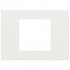 Ekinex Прямоугольная плата Fenix NTM, EK-SRS-FBM,  серия Surface,  окно 60х60,  цвет - Белый Мале фото 1