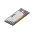 Беспроводная механическая клавиатура QMK Nuphy AIR75v2 Lunar Gray, RGB, Hot Swap, Red Switch фото 1