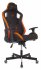 Кресло Knight OUTRIDER BO (Game chair Knight Outrider black/orange rombus eco.leather headrest cross metal) фото 9