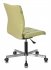 Кресло Бюрократ CH-330M/GREEN (Office chair CH-330M green Best 79 eco.leather cross metal хром) фото 4