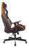 Кресло Knight OUTRIDER BO (Game chair Knight Outrider black/orange rombus eco.leather headrest cross metal) фото 8