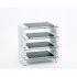 Custom Design Milan Hi-Fi Add on Shelves 105mm white (полка) фото 1