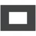 Ekinex Прямоугольная плата Fenix NTM, EK-SRG-FGB,  серия Surface,  окно 68х45,  цвет - Серый Бромо фото 1