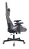 Кресло Zombie VIKING 7 KNIGHT GR (Game chair VIKING 7 KNIGHT Fabric grey Loft rombus textile/eco.leather headrest cross metal) фото 9