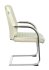 Кресло Бюрократ T-8010N-LOW-V/IVORY (Office chair T-8010N-LOW-V ivory OR-10 eco.leather low back runners metal хром) фото 3