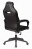 Кресло Zombie VIKING 3 AERO RUS (Game chair VIKING 3 AERO white/blue/red seatblack textile/eco.leather cross plastic) фото 4