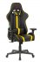 Кресло Zombie VIKING A4 YEL (Game chair A4 black/yellow eco.leather headrest cross plastic) фото 1