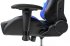 Кресло Zombie VIKING 5 AERO BLUE (Game chair VIKING 5 AERO black/blue eco.leather headrest cross plastic) фото 3