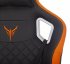 Кресло Knight OUTRIDER BO (Game chair Knight Outrider black/orange rombus eco.leather headrest cross metal) фото 28