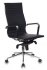 Кресло Бюрократ CH-883MB/BLACK (Office chair CH-883MB black eco.leather cross metal хром) фото 1
