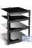 Atacama Equinox Single Shelf Module Hi-Fi - 195mm silver/piano black glass (полка) фото 2