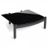 Стойка под Hi-Fi Atacama Equinox Single Shelf Module XL Pro SE 180mm black/piano black glass (полка) фото 1