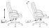 Кресло Бюрократ CH-868LT/GRAFIT (Office chair CH-868LT Bahama grey cross plastic) фото 6