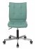 Кресло Бюрократ CH-330M/GREY (Office chair CH-330M grey/l.blue Lincoln 212 eco.leather cross metal хром) фото 2