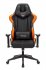 Кресло Zombie VIKING 5 AERO ORANGE (Game chair VIKING 5 AERO black/orange eco.leather headrest cross plastic) фото 11