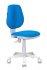 Кресло Бюрократ CH-W213/TW-55 (Children chair CH-W213 blue TW-55 cross plastic plastik белый) фото 1