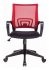 Кресло Бюрократ CH-695N/R/TW-11 (Office chair CH-695N red TW-35N seatblack TW-11 mesh/fabric cross plastic) фото 2