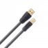 USB кабель QED 6901 Performance USB A-B Graphite 1.5m фото 1