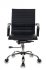 Кресло Бюрократ CH-883-LOW/BLACK (Office chair CH-883-LOW black eco.leather low back cross metal хром) фото 2
