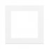 Ekinex Квадратная пластиковая плата, EK-DQS-MAA,  серия DEEP,  окно 60х60,  цвет - белый фото 1